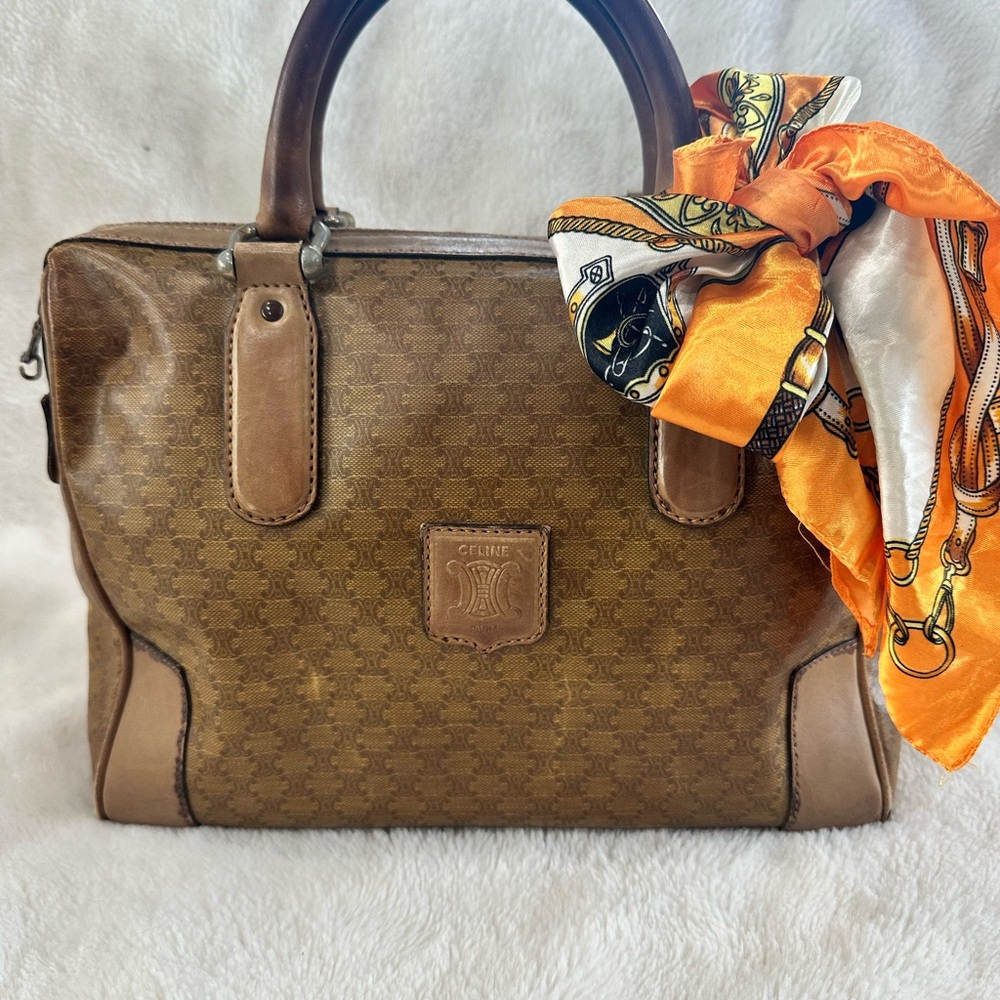 Celine Macadam Boston Bag